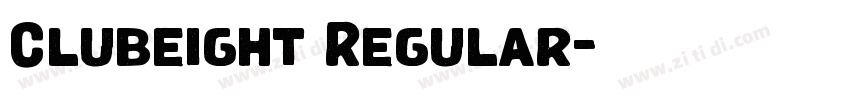Clubeight Regular字体转换